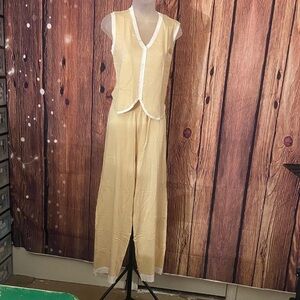 Elegant Yellow 2 Piece Set, Medium, 22N-160SET002